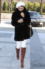 VANESSA HUDGENS Arrives at Kennedy Center in Washington
