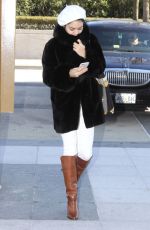 VANESSA HUDGENS Arrives at Kennedy Center in Washington