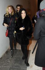 VANESSA HUDGENS Leaves Kennedy Center in Washington