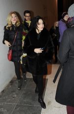 VANESSA HUDGENS Leaves Kennedy Center in Washington