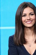 VICTORIA JUSTICE at Eye Candy Panel TCA Press Tour in Pasadena