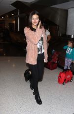 VICTORIA JUSTICE at LAX Airport in Los Angeles 0101