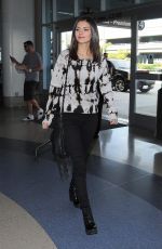 VICTORIA JUSTICE at LAX Airport in Los Angeles 0801