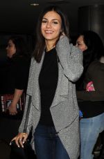 VICTORIA JUSTICE at LAX Airport in Los Angeles 1801