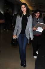 VICTORIA JUSTICE at LAX Airport in Los Angeles 1801