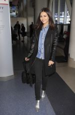 VICTORIA JUSTICE at Los Angeles International Airport 1401