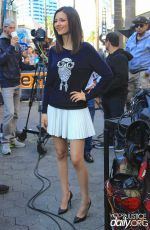 VICTORIA JUSTICE on The Set of Extra 0801