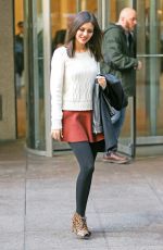 VICTORIA JUSTICE Outside SiriusXM Studios in New York 1601