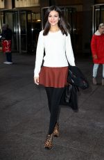 VICTORIA JUSTICE Outside SiriusXM Studios in New York 1601