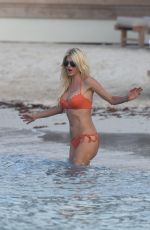 VICTORIA SILVSTEDT in Bikini on the Beach in St. Barths 0101