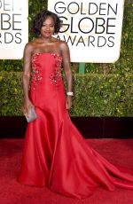 VIOLA DAVIS at 2015 Golden Globe Awards in Beverly Hills