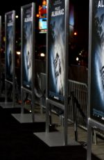 VIRGINIA GARDNER at Project Almanac Premiere in Hollywood