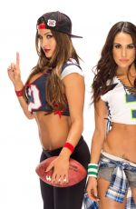 WWE NIKKI and BRIE BELLA - Bella Bowl VI Photoshoot