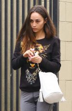 XARA SANTANA Leaves Tracy Anderson Studios in Studio City