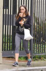 XARA SANTANA Leaves Tracy Anderson Studios in Studio City