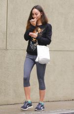 XARA SANTANA Leaves Tracy Anderson Studios in Studio City