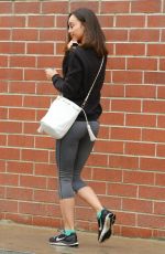 XARA SANTANA Leaves Tracy Anderson Studios in Studio City