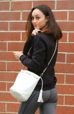 XARA SANTANA Leaves Tracy Anderson Studios in Studio City