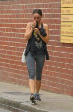XARA SANTANA Leaves Tracy Anderson Studios in Studio City