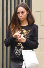 XARA SANTANA Leaves Tracy Anderson Studios in Studio City