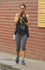 XARA SANTANA Leaves Tracy Anderson Studios in Studio City