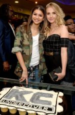 ZENDAYA COLEMAN at K.C. Undercover Premiere Party