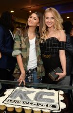 ZENDAYA COLEMAN at K.C. Undercover Premiere Party