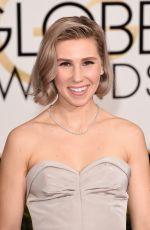 ZOSIA MAMET at 2015 Golden Globe Awards in Beverly Hills