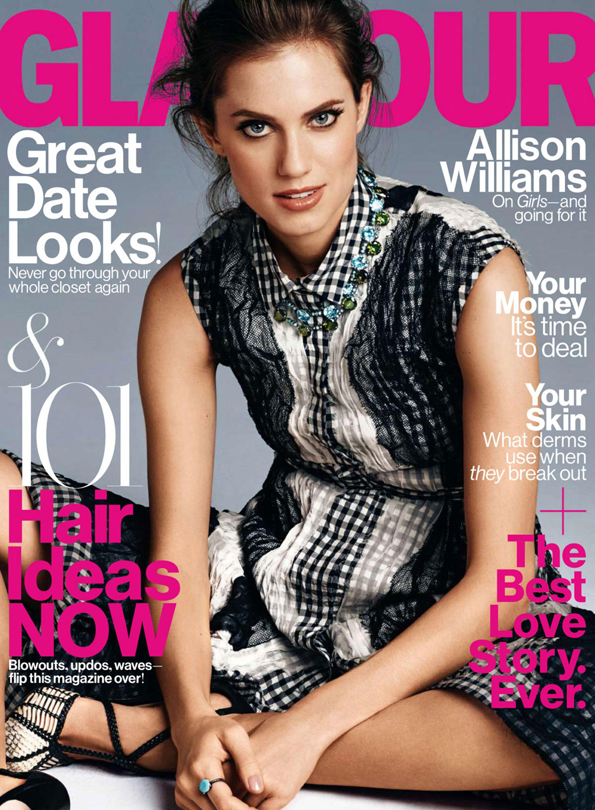 ALLISON WILLIAMS in Glamour Magazine, February 2015 Issue - HawtCelebs