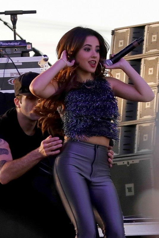 BECKY G Performs at Family Gras