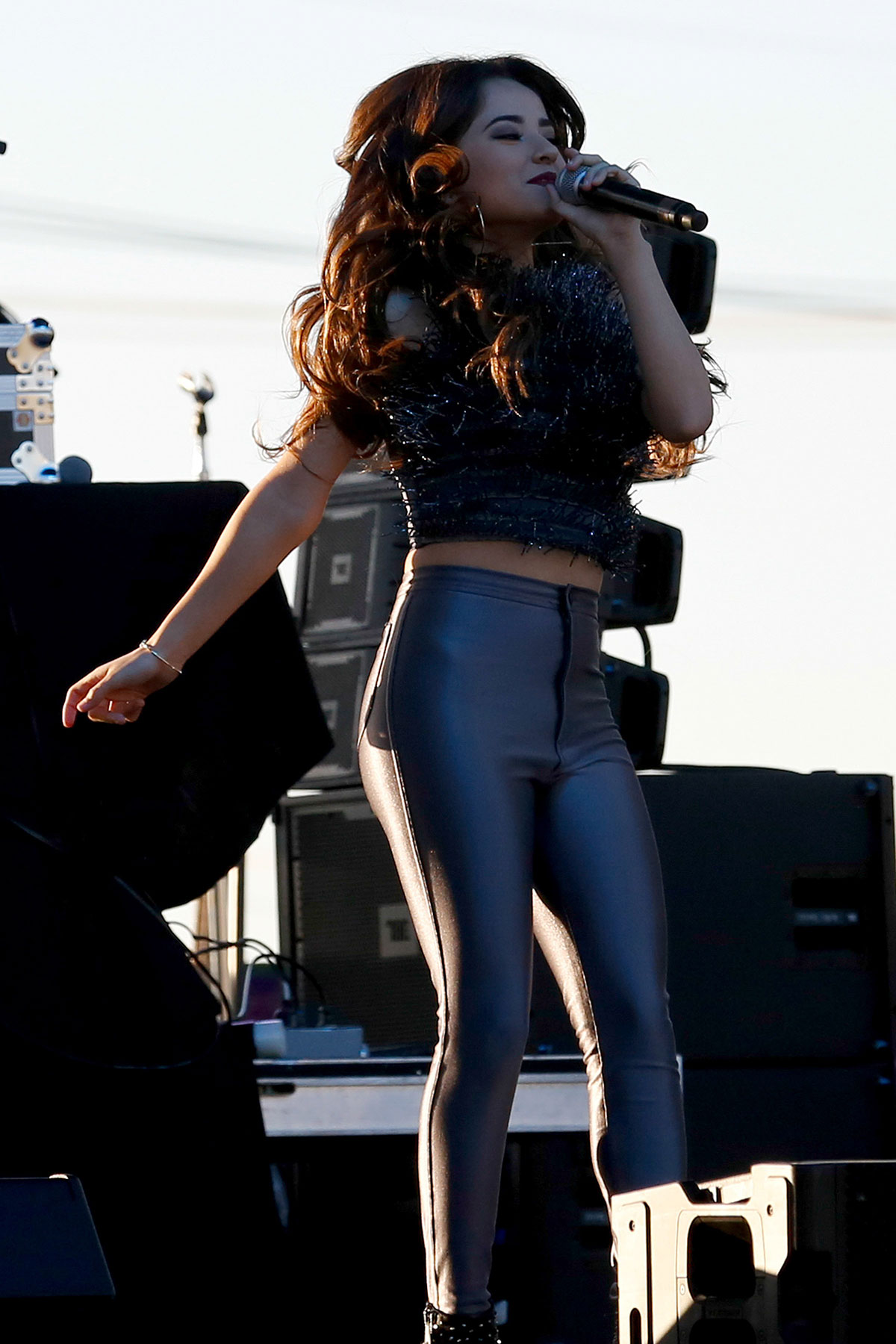 BECKY G Performs at Family Gras 2015 in Metairie – HawtCelebs