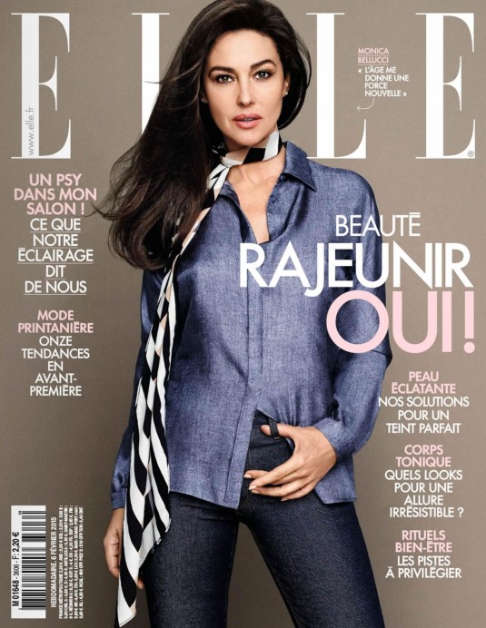 MONICA BELLUCCI in Elle Magazine