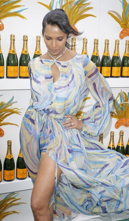 PADMA LAKSHMI at Veuve Clicquot Carnaval in Miami PADMA LAKSHMI at Veuve Clicquot Carnaval