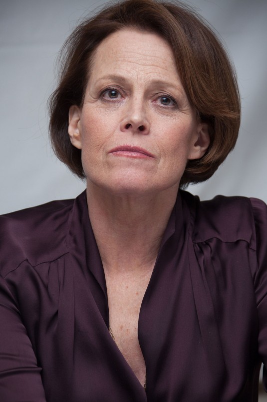 SIGOURNEY WEAVER at Chappie Press Conference