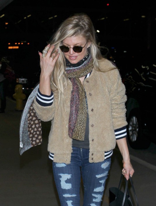 STACY FERGIE FERGUSON at LAX Airport