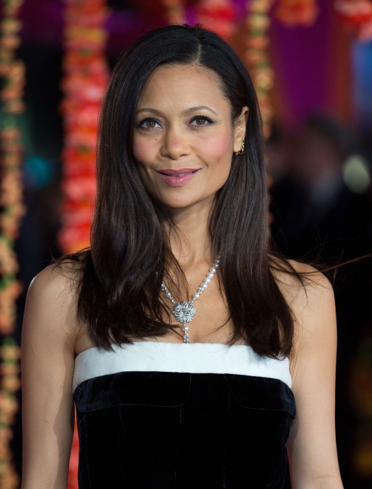 THANDIE NEWTON at Premiere of The Second Best Exotic Marigold Hotel