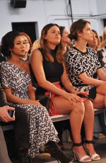 ABBIE CORNISH at Tanya Taylor Fashion Show in New York