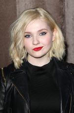 ABIGAIL BRESLIN at Zac Posen Fashion Show in New York