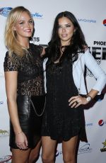 ADRIANA LIMA at 2015 Leather & Laces Super Bowl XLIX Party in Phoenix