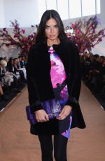 ADRIANA LIMA at Backstage of Gabriela Cadena Fall/Winter 2015 Fashion Show
