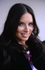 ADRIANA LIMA at Backstage of Gabriela Cadena Fall/Winter 2015 Fashion Show