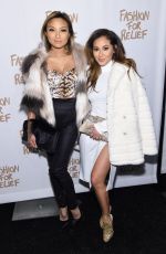 ADRIENNE BAILON at Naomi Campbell’s Fashion for Relif Charity Fashion Show in New York