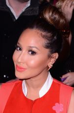 ADRIENNE BAILON at Vivienne Tam Fall 2015 Fashion Show in New York