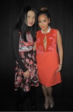 ADRIENNE BAILON at Vivienne Tam Fall 2015 Fashion Show in New York