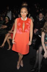 ADRIENNE BAILON at Vivienne Tam Fall 2015 Fashion Show in New York