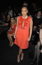 ADRIENNE BAILON at Vivienne Tam Fall 2015 Fashion Show in New York