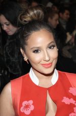 ADRIENNE BAILON at Vivienne Tam Fall 2015 Fashion Show in New York