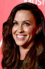 ALANIS MORISSETTE at 2015 Musicares Person of the Year Gala Honoring Bob Dylan