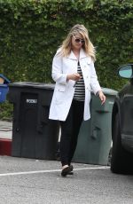 ALI LARTER Leaves Walther School in West Hollywood