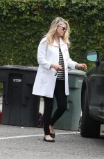 ALI LARTER Leaves Walther School in West Hollywood